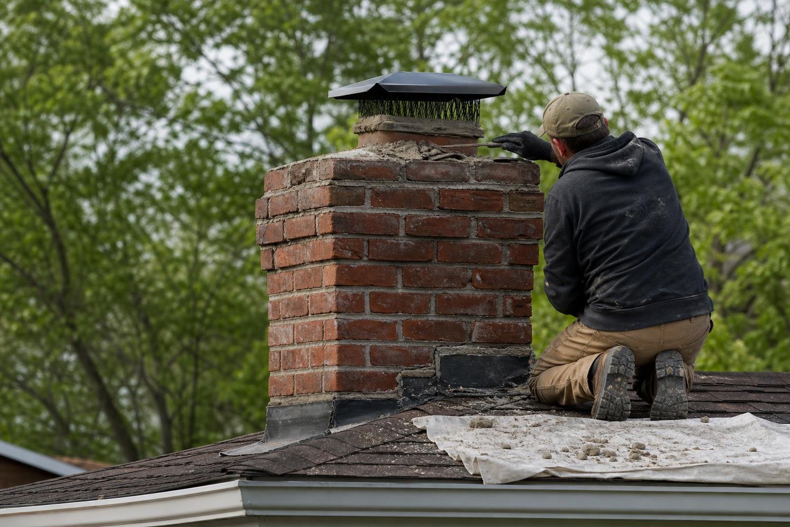 Chimney Cap Installation